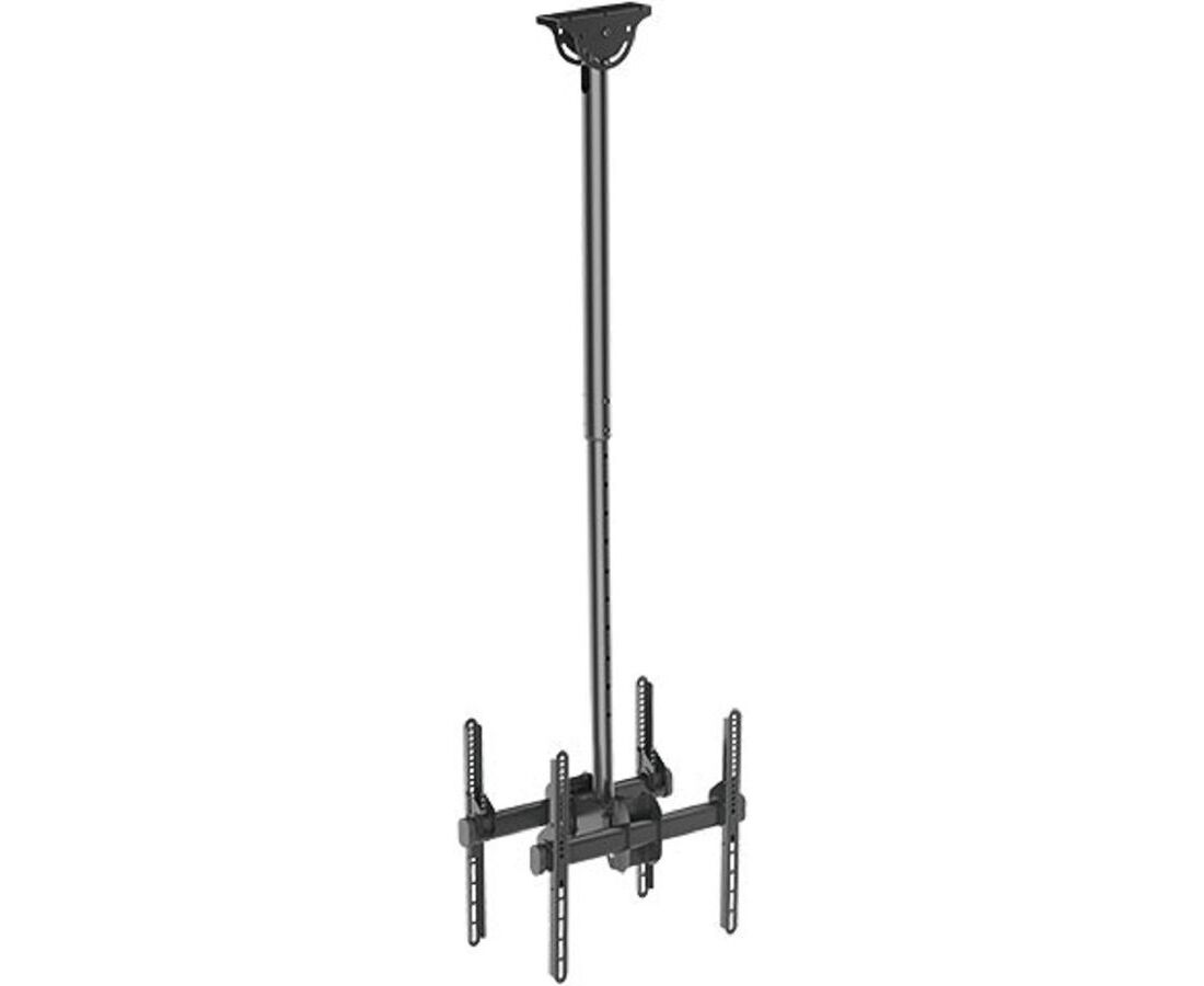 Кронштейн для телевизора Arm Media LCD-1750 черный 26"-65" до 90кг потолочный поворот и наклон