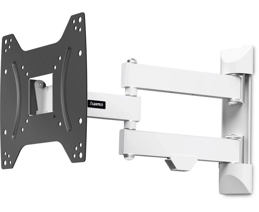 Кронштейн для телевизора Hama 00220855 черный/белый 19"-48" макс.20кг настенный поворот и наклон