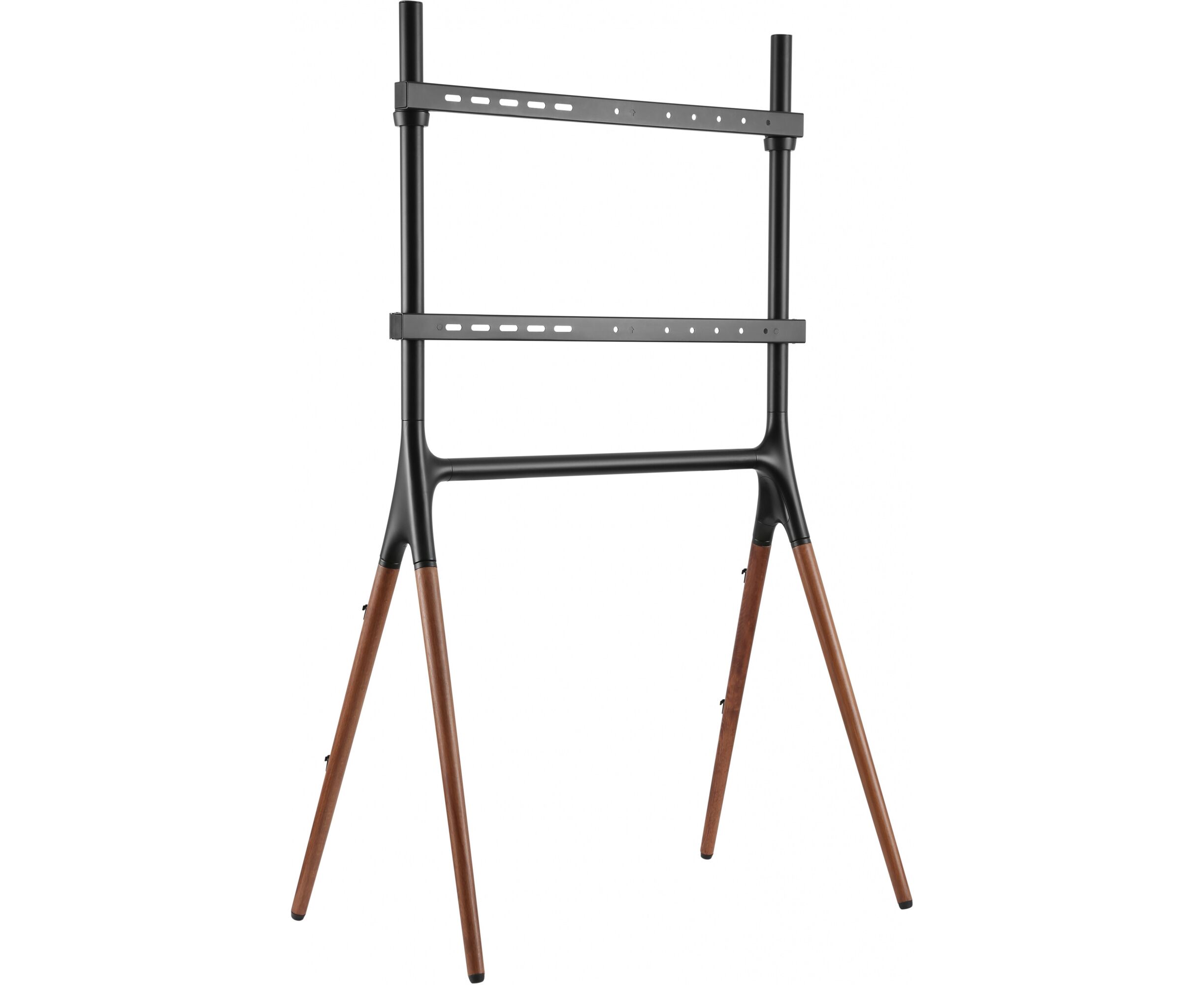 Подставка для телевизора Cactus CS-ST1247 BKWN черный/орех 49"-70" макс.40кг напольный