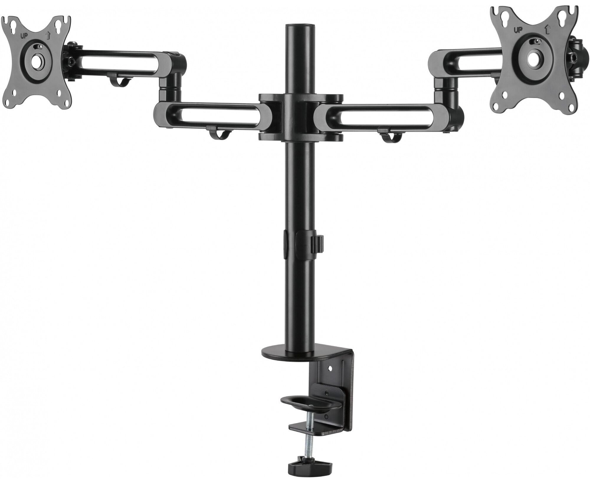 Кронштейн для мониторов Ultramounts UM737 черный 17"-32" макс.8кг крепление к столешнице поворот и наклон