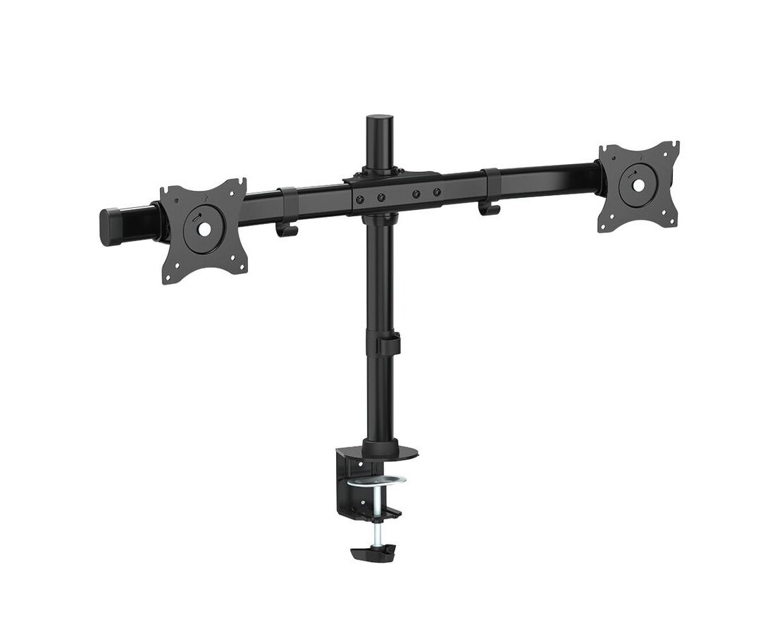 Кронштейн для мониторов Arm Media LCD-T42 черный 15"-32" макс.20кг настольный поворот и наклон верт.перемещ.