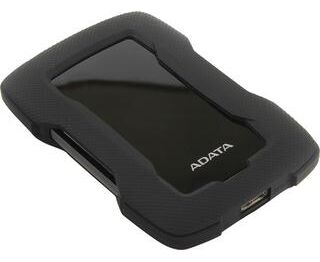 HDD ext 2.5" 1.0 TB USB3.1 ADATA Dash Drive Durable HD330, прорезиненный, красный (AHD330-1 TU31-CRD)