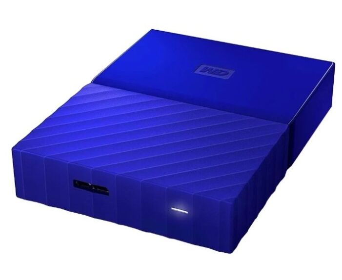Внешний HDD 4 Tb Western Digital My Passport Blue (WDBPKJ0040 BBL-WESN)