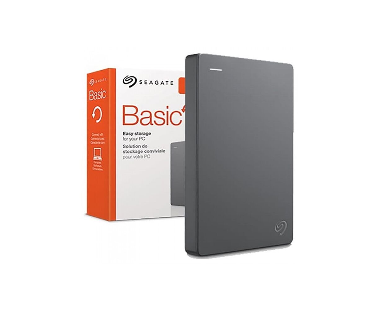 Внешний HDD 2.5" 2 TB Seagate Basic (STJL2000400) USB 3.0, Win, Grey, RTL