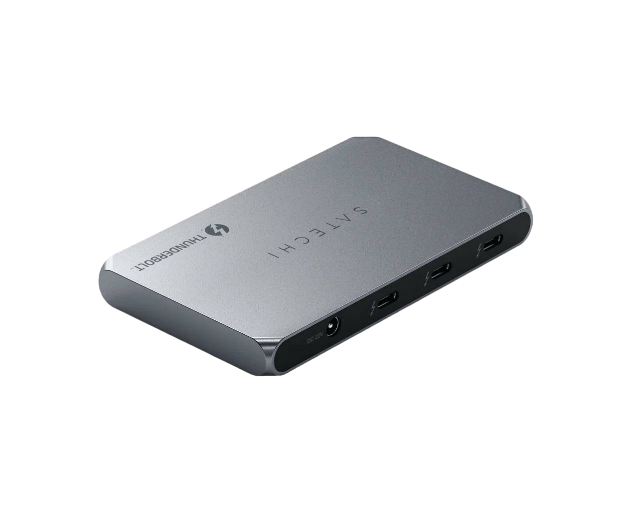 USB-hub Satechi Thunderbolt 4 Slim Hub ST-T4 SHM-EU Space Gray