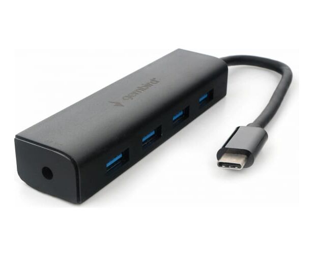 Концентратор Gembird UHB-C364 USB 3.0 4 порта Type-C