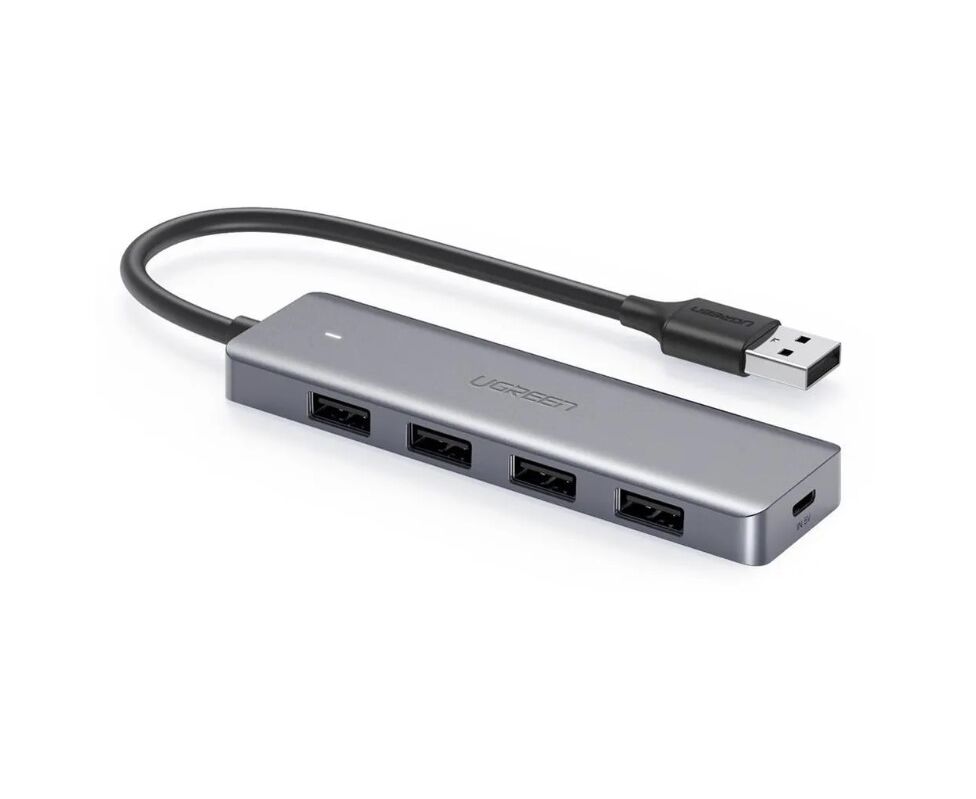USB Hub Ugreen CM219 (50985) серый