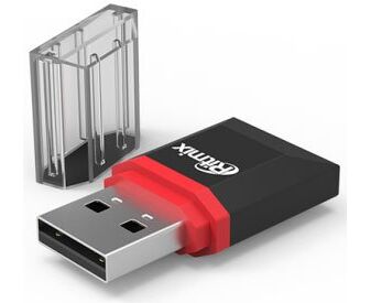 Картридер RITMIX CR-2010 micro SD black