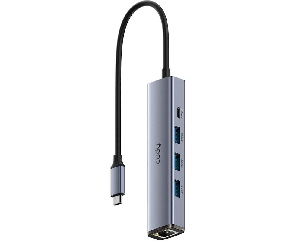 Концентратор Cudy UH605 USB 5 в 1 с гигабитным портом Ethernet