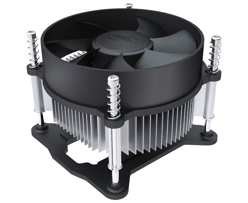 Охладитель Deepcool Intel CK-11508, S115x, TDP 65 W, 3 pin, fan Ф92x25mm, 2200rpm, 30.1d BA, 42.35 CFM, 2.4 W, HDB (hydro dynamic bearing), 245 гр.