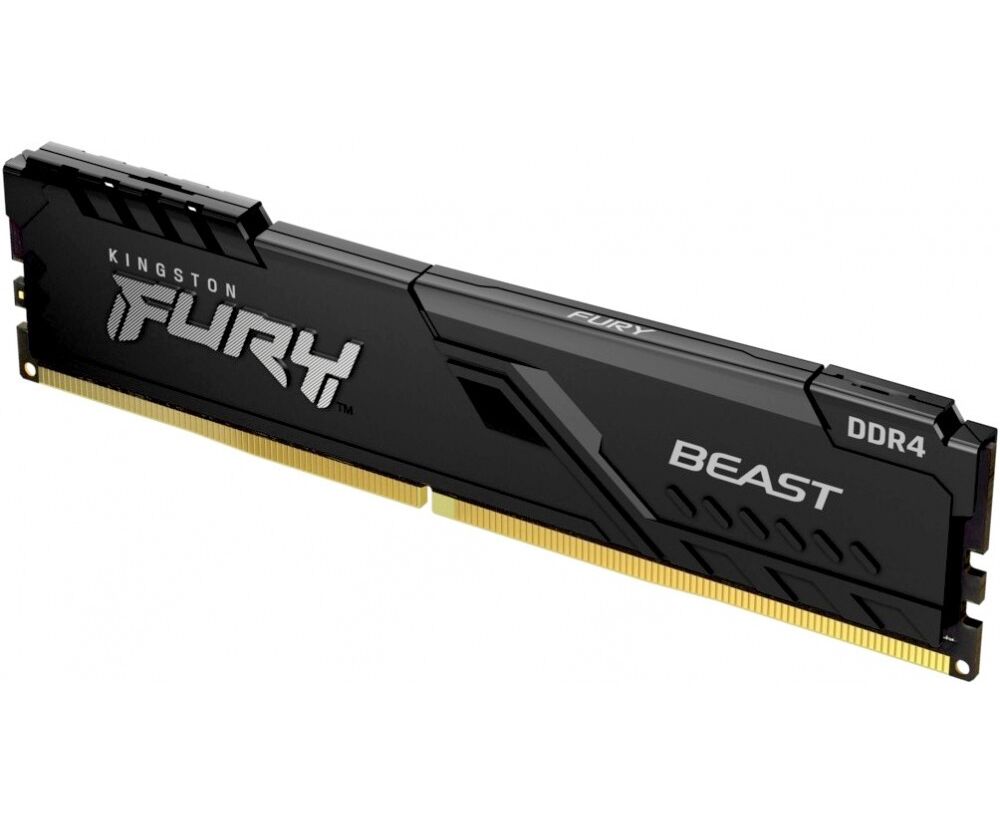 ОЗУ Kingston KF432 C16 BB/16 DRAM 16 GB 3200 M Hz DDR4 CL16 DIMM FURY Beast Black EAN: 740617319859