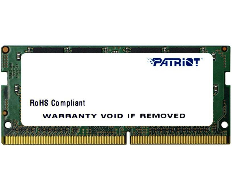 ОЗУ Patriot PSD416 G26662 S DDR4 16 Gb 2666 M Hz RTL PC4-21300 CL19 SO-DIMM 260-pin 1.2 В dual rank