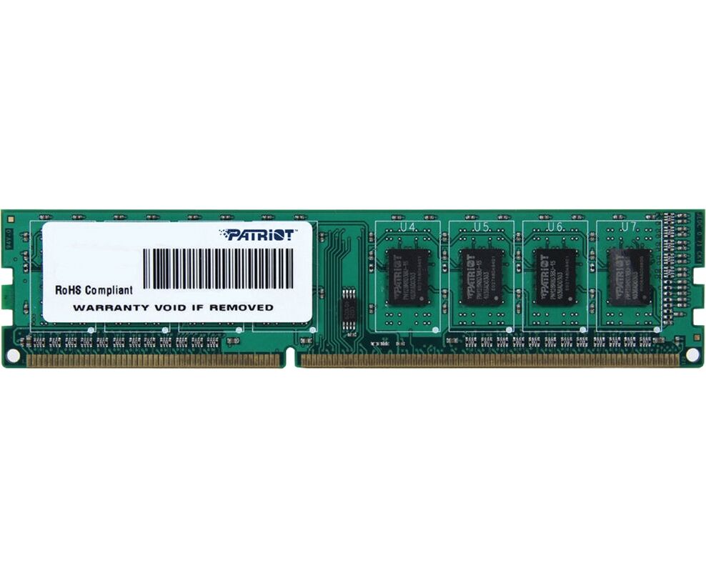 RAM 4 GB DDR3-1333 PC3-10600 Patriot Signature Line, CL9, 1.5 V (PSD34 G13332)