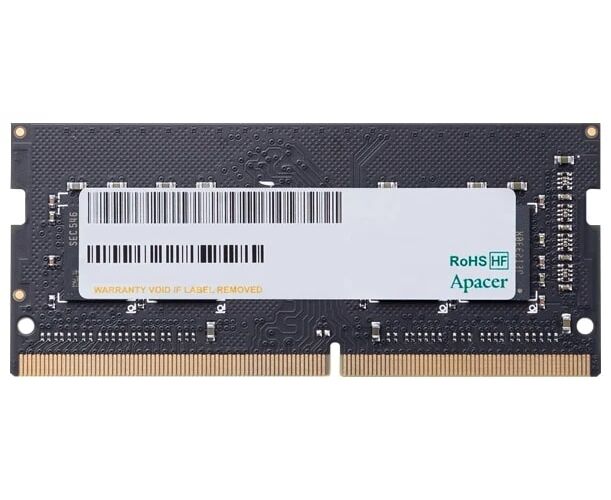 ОЗУ Apacer (AS08 GGB32 CSYBGH/ES.08 G21.GSH) DDR4 8 GB 3200 M Hz SO-DIMM (PC4-25600) CL19 1.2 V (Retail)