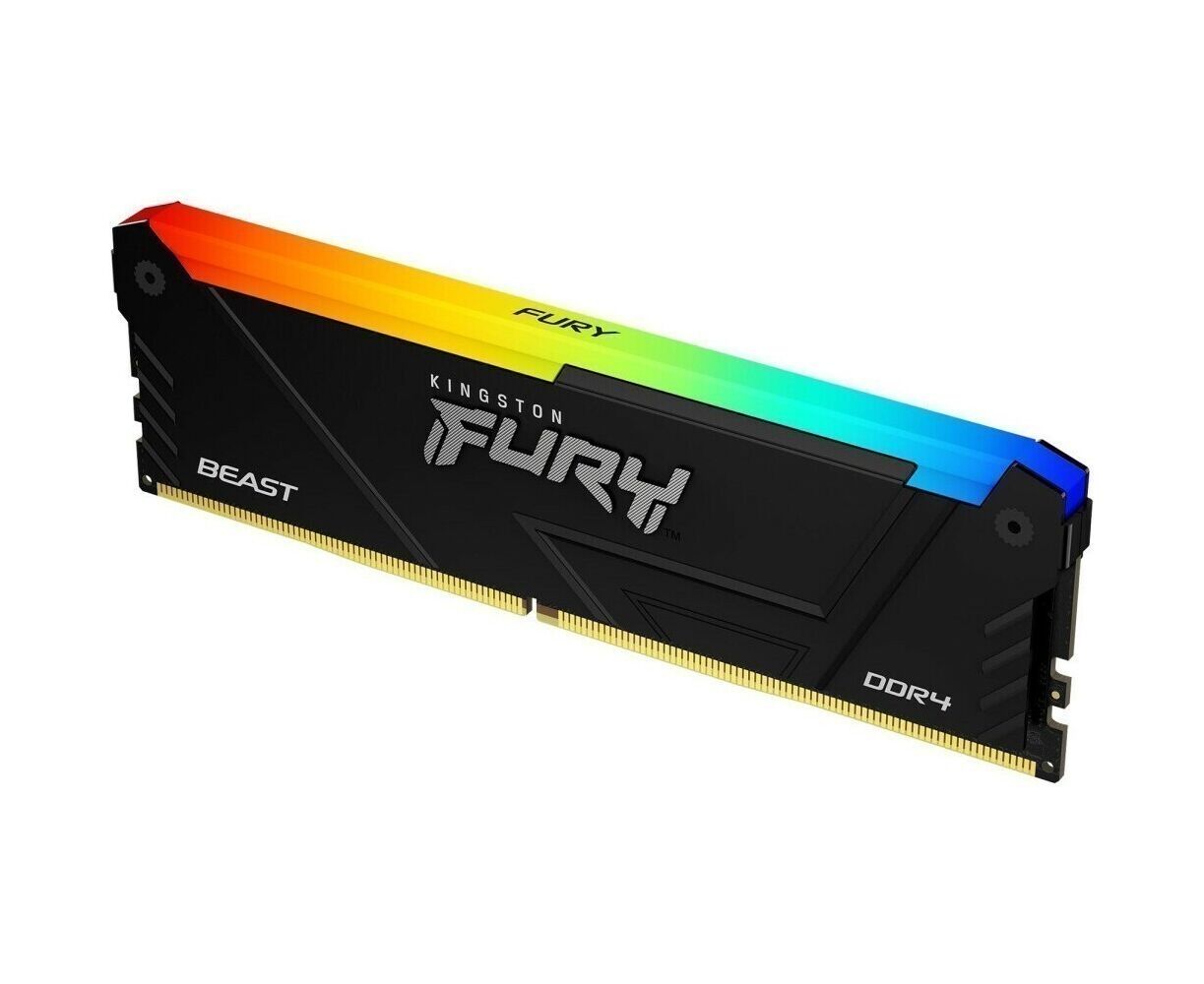 ОЗУ Kingston Fury Beast RGB KF432 C16 BB2 A/32 32 GB 3200 MT/s DDR4 CL16 DIMM