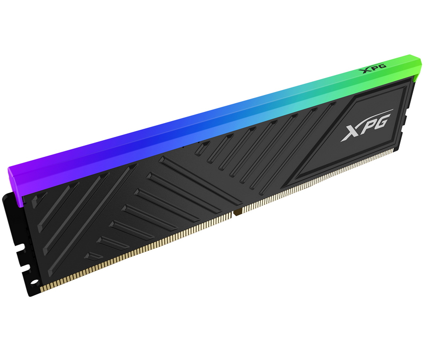 ОЗУ ADATA XPG Gammix D35 G RGB Gaming Memory AX4 U320016 G16 A-SBKD35 G 16 GB DDR4 3200 U-DIMM black