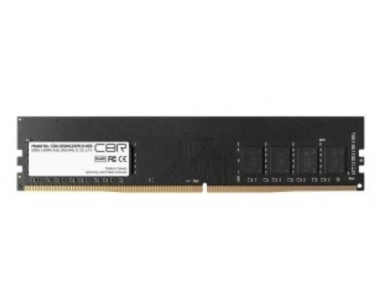 Модуль памяти CBR CD4-US04 G26 M19-00 S DDR4 DIMM (UDIMM) 4 GB PC4-21300, 2666 M Hz, CL19, single rank
