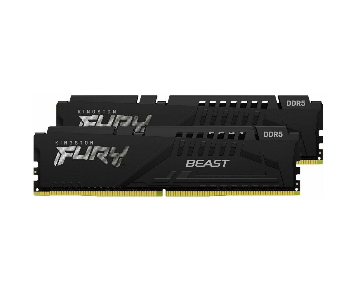 ОЗУ Kingston Fury Beast Black EXPO KF556 C36 BBEK2-32 32 GB U-DIMM DDR5 , 5600 МГц, CL36 (Kit of 2)