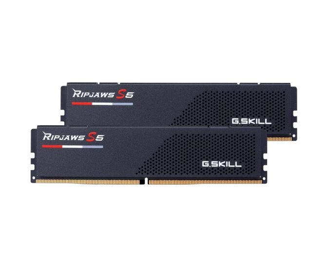 ОЗУ DDR5 G.SKILL Ripjaws S5 96 GB (F5-5600 J4040 D48 GX2-RS5 K) (2x48 GB) 5600 M Hz CL40 (40-40-40-89) 1.25 V / Black