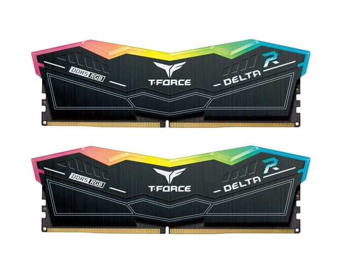 ОЗУ TEAMGROUP T-Force Delta RGB 32 GB (FF3 D532 G7800 HC38 DDC01) (2x16 GB) DDR5 7800 M Hz CL38 (38-48-48-84) 1.4 V / Black