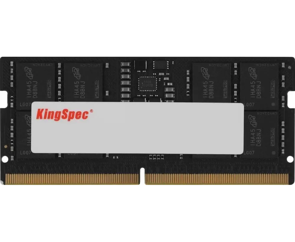 ОЗУ KINGSPEC KS4800 D5 N11032 G DDR5 - 1x 32 ГБ 4800 МГц, для ноутбуков (SO-DIMM), Ret