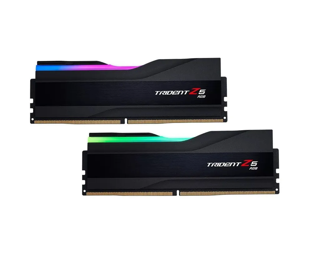 ОЗУ G.SKILL Trident Z5 RGB (F5-6800 J3445 G16 GX2-TZ5 RK) 32 GB (2x16 GB) DDR5 6800 M Hz CL34 (34-45-45-108) 1.4 V / Black