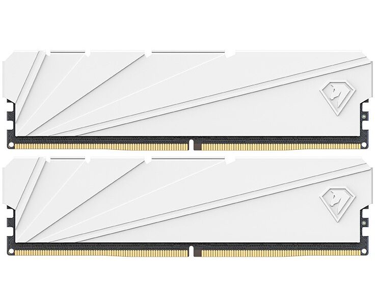 ОЗУ Netac Shadow S NTSSD4 P32 DP-32 W 32 GB (2x16 GB) DDR4 3200 M Hz CL16 1.35 V / White / with radiator