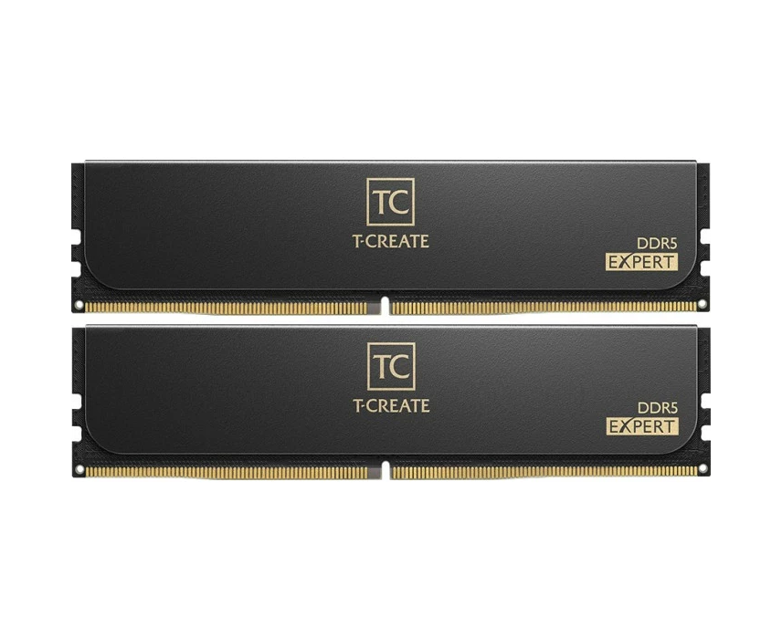 ОЗУ TEAMGROUP T-Create Expert 32 GB (CTCED532 G6000 HC38 ADC01) (2x16 GB) DDR5 6000 M Hz CL38 (38-38-38-78) 1.25 V / Black