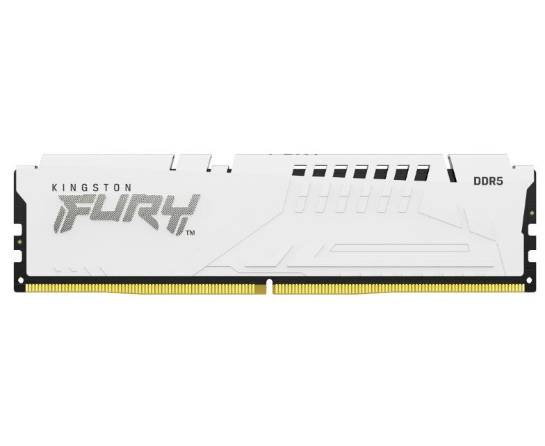 ОЗУ Kingston Fury Beast White Expo KF560 C30 BWE-16 DDR5 - 1x 16 ГБ 6000 МГц, DIMM, White, Ret