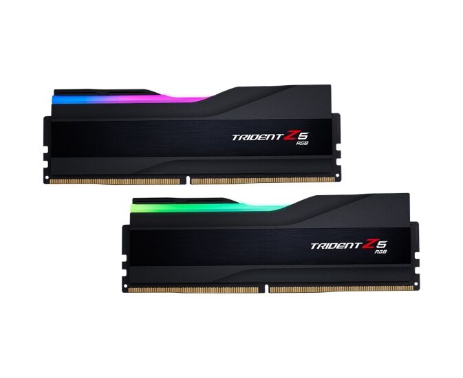 ОЗУ G.SKILL Trident Z5 RGB 64 GB (F5-6400 J3239 G32 GX2-TZ5 RK) (2x32 GB) DDR5 6400 M Hz CL32 (32-39-39-102) 1.4 V / Black