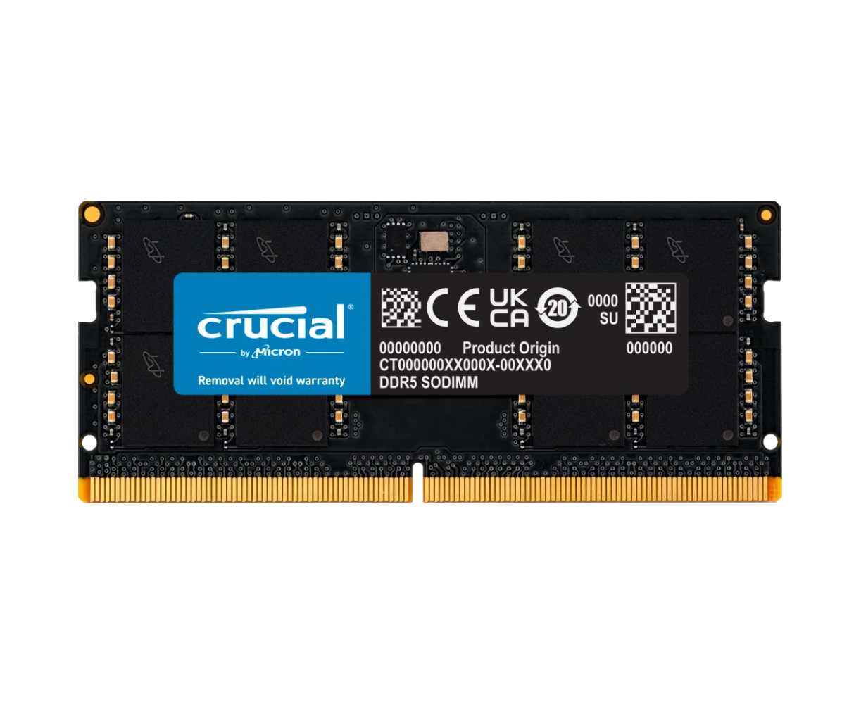 ОЗУ Crucial CT32 G48 C40 S5 32 GB 4800 МГц DDR5, SO-DIMM CL40