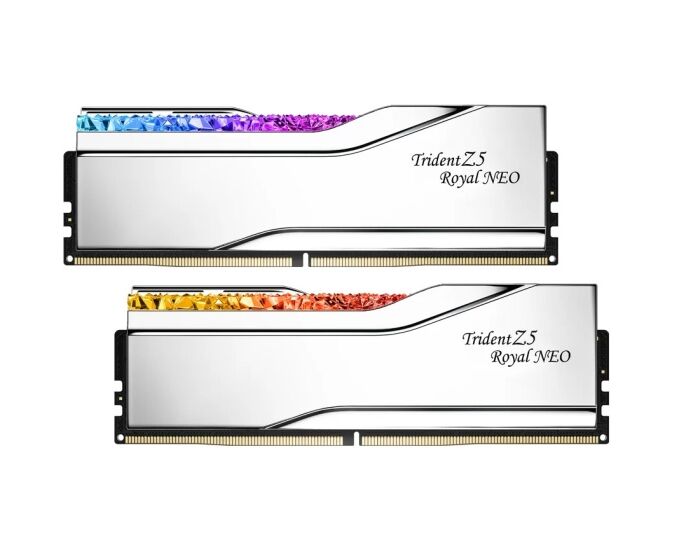 ОЗУ G.SKILL Trident Z5 Royal Neo RGB 32 GB (F5-6000 J2836 G16 GX2-TR5 NS) (2x16 GB) DDR5 6000 M Hz CL28 (28-36-36-96) 1.40 V