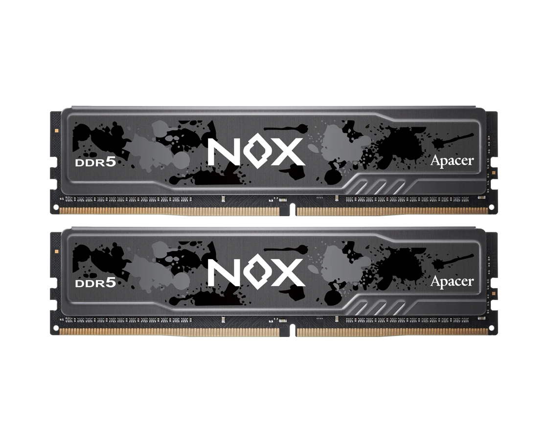 ОЗУ APACER NOX (AH5 U32 G60 C622 MBAA-2) DDR5 DIMM 6000-38 2048x8 32 GB 1.35 V OC DDR5 w/HS RP-K2