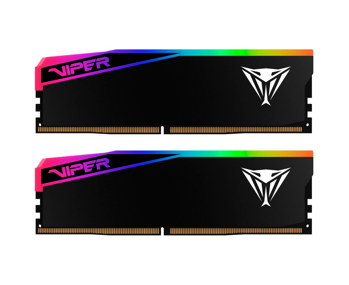 ОЗУ PATRIOT Viper Elite 5 Ultra RGB CL28 (VEUR596 G6028 K) DDR 5 DIMM 96 Gb (48 Gbx2) 6000 Mhz, (retail)