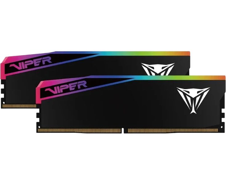 ОЗУ PATRIOT Viper Elite 5 Ultra RGB CL28 (VEUR532 G6028 K) DDR 5 DIMM 32 Gb (16 Gbx2) 6000 Mhz, (retail)