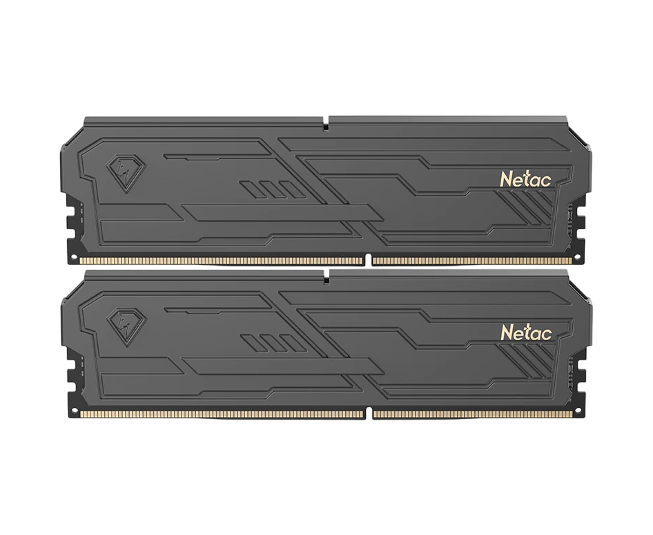 ОЗУ Netac Shadow III, NTSHD4 P32 DP-32 K, DDR 4 DIMM 32 Gb (16 Gbx2) PC25600, 3200 Mhz, CL16 Black, с рад
