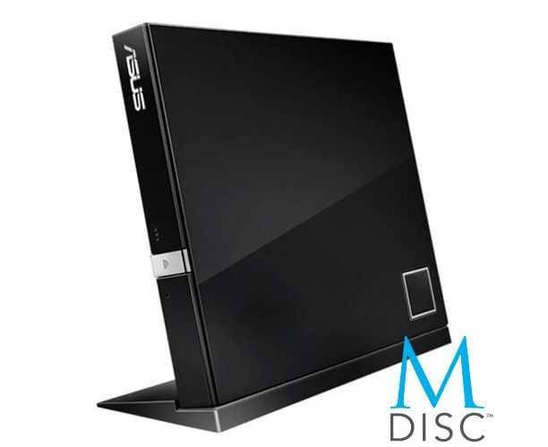 Привод Blu-Ray Asus SBW-06 D2 X-U/BLK/G/AS черный USB slim внешний RTL