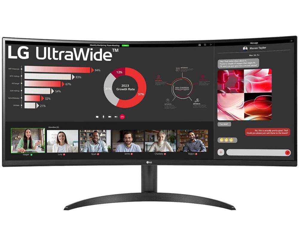 Монитор LG 34 WR50 QC-B