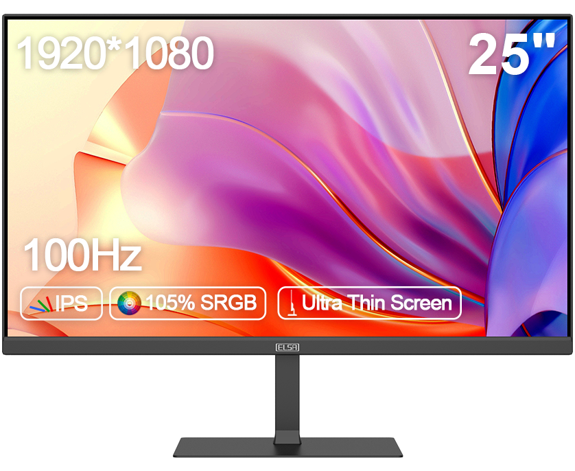 Монитор ELSA EA251 Q Black