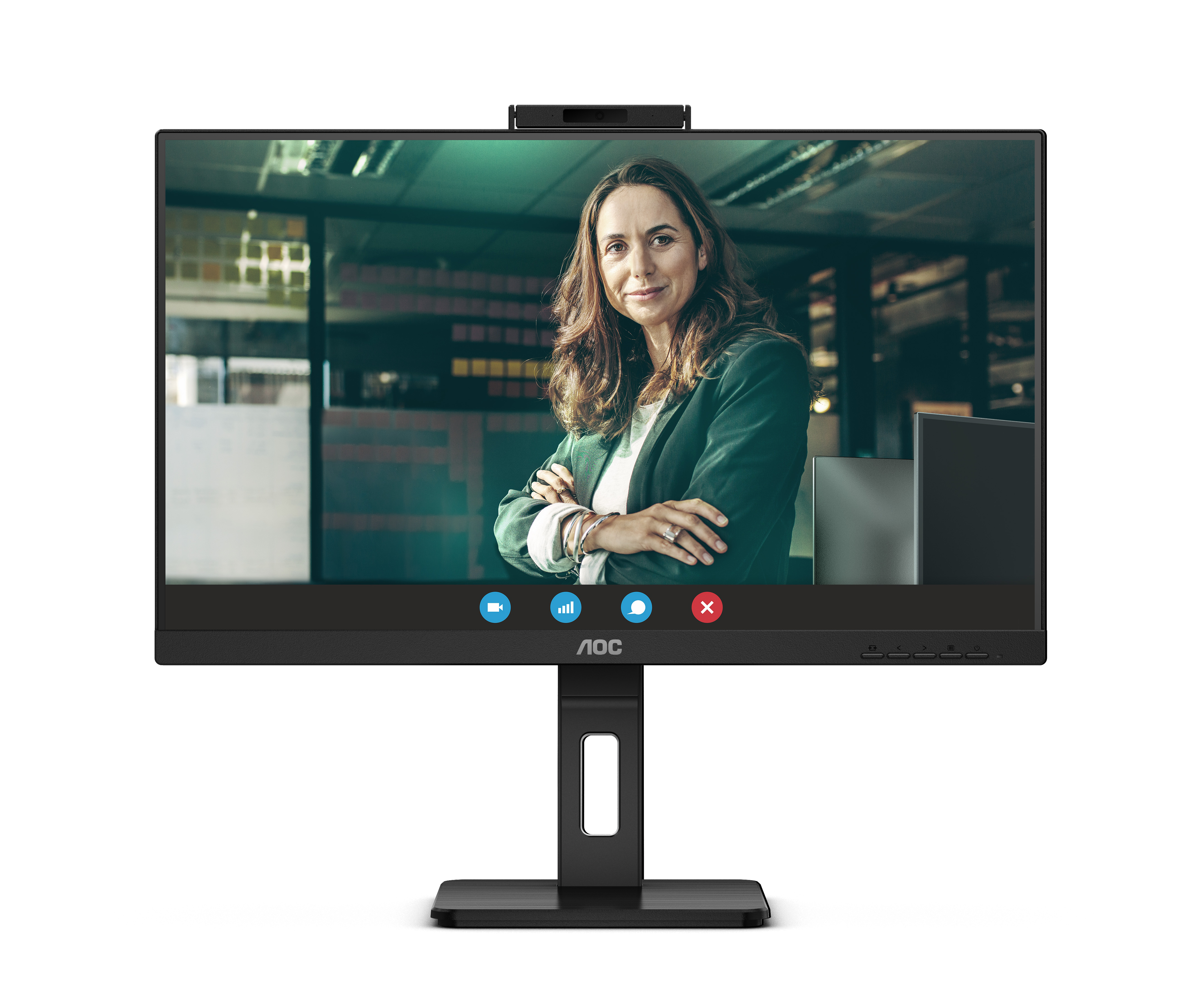Монитор AOC Q27 P3 QW Black 27" с поворотом экрана (IPS, 2560x1440, 75 Hz, 4 ms, 178°/178°, 350 cd/m, 20 M:1, +2x HDMI 1.4)
