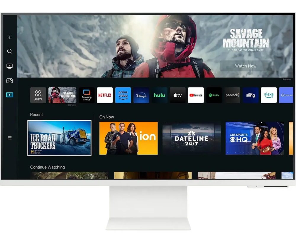 Монитор Samsung Smart monitor M8 S32 DM801 UI (LS32 DM801 UIXCI) 32" VA 16:9 3840x2160x60 Hz 4ms 400cd 3000:1 178/178 1млрд HDMI USB-C(65 W) 2*USB 2.0