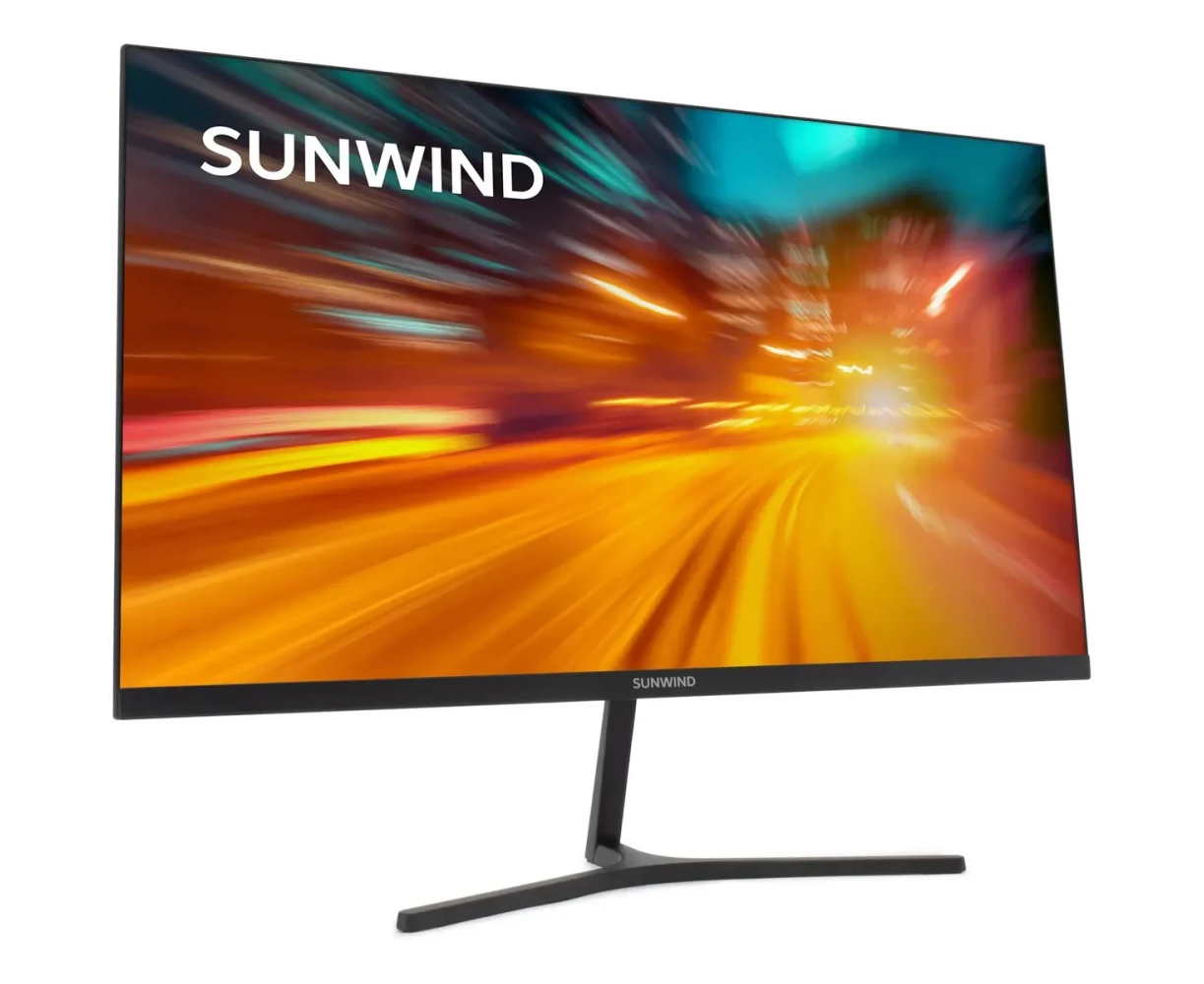 Монитор Sun Wind SM-24 FI401 (SM24 SG01) черный