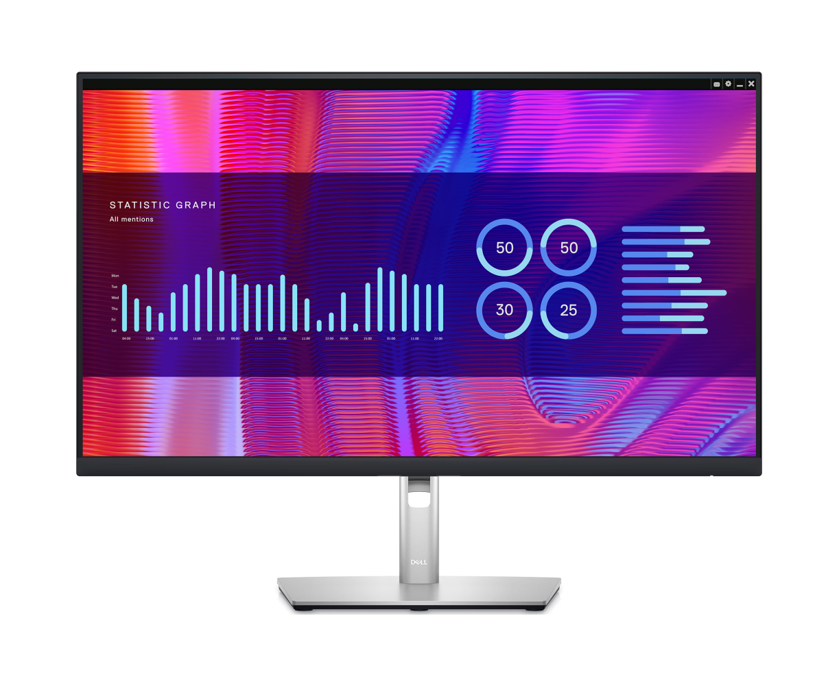 Монитор Dell P2723 DE (210-BDEH) черный 27" IPS LED 16:9 матовая 2560x1440 DP USB HDMI