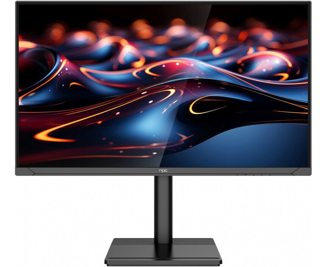 Монитор NPC MU2707-K черный 27" IPS LED 5ms 16:9 HDMI M/M матовая HAS Piv 1000:1 250cd 178гр/178гр 3840x2160 60 Hz DP 4 K USB 6.1кг