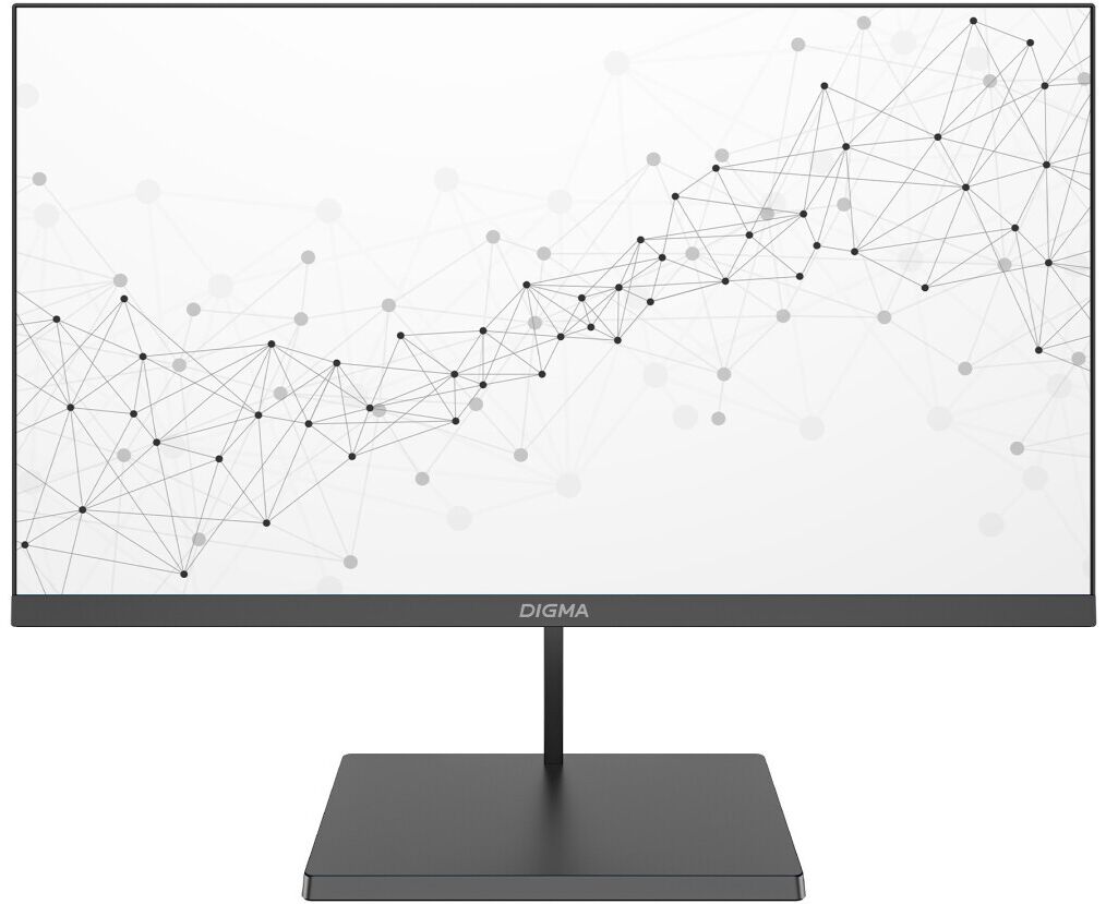 Монитор Digma Progress 22 A402 F (DM22 VB02) черный 21.5" VA LED 5ms 16:9 HDMI M/M матовая 250cd 16гр/178гр 1920x1080 100 Hz G-Sync DP FHD 2.2кг