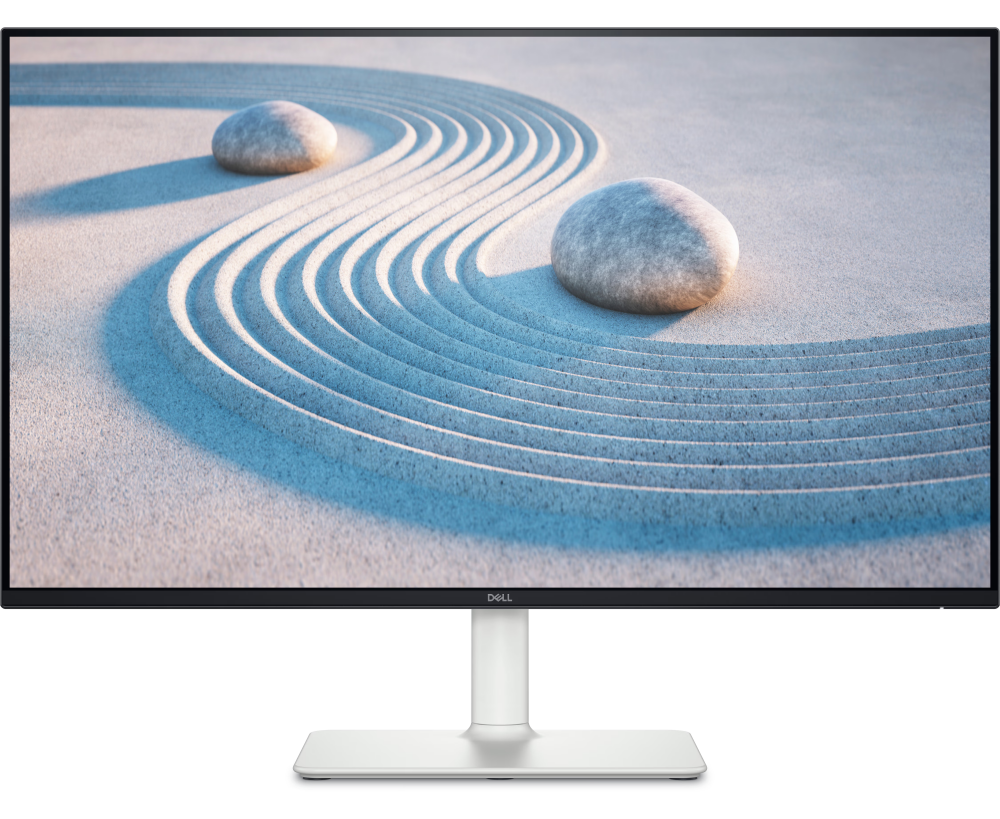 Монитор DELL S2725 DS черный/белый и белый