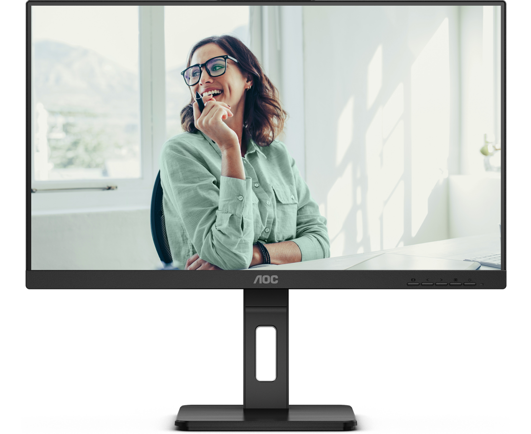 Монитор AOC Q27 P3 CV Black 27" с поворотом экрана (IPS, 2560x1440, 75 Hz, 4 ms, 178°/178°, 350 cd/m, 20 M:1, +2x HDMI 1.4)