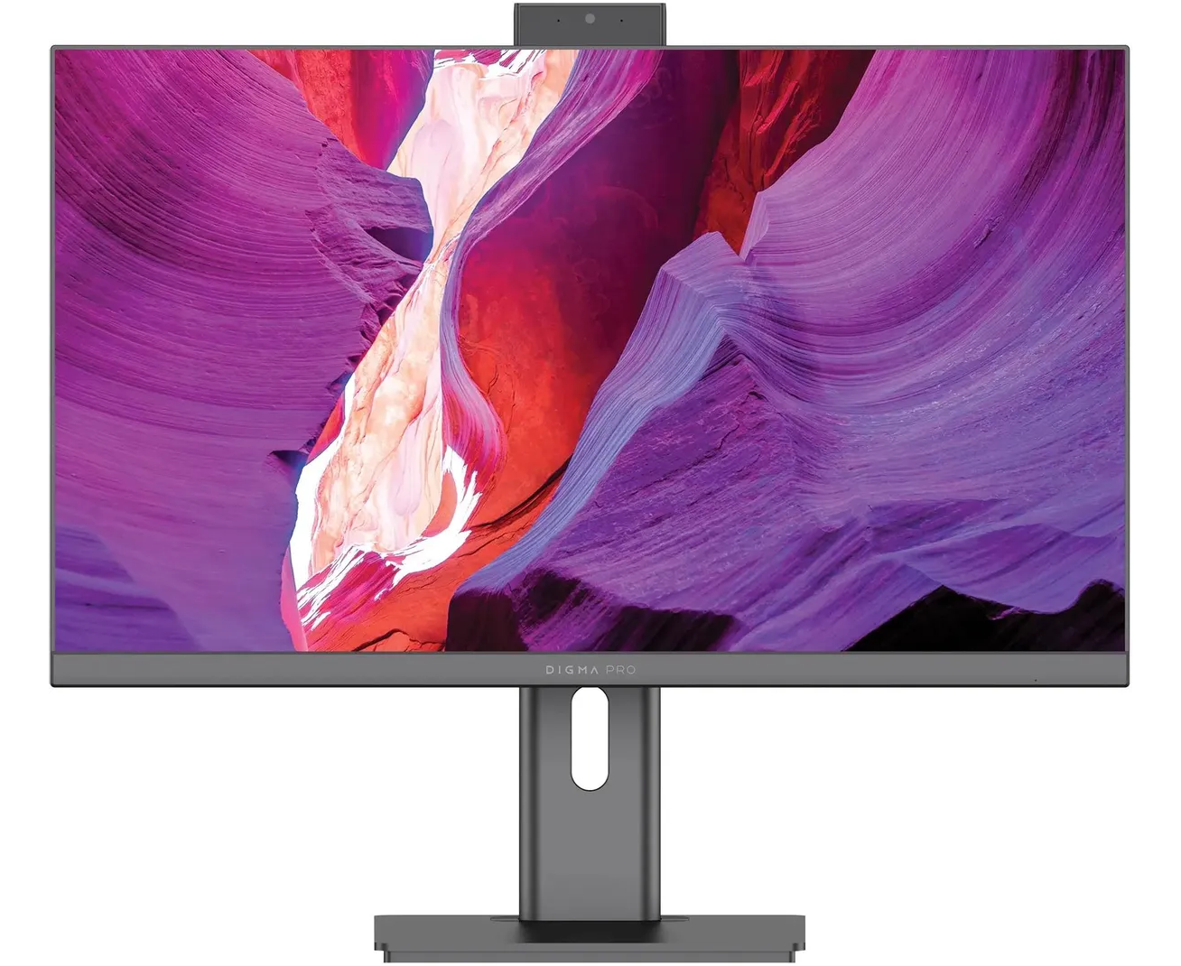 Моноблок Digma Pro Unity (DM23 P7-AEXW02) 23.8" Full HD i7 1255 U (1.7) 16 Gb SSD1 Tb Iris Xe Windows 11 Professional Gbit Eth Wi Fi BT 90 W клав. мышь серый