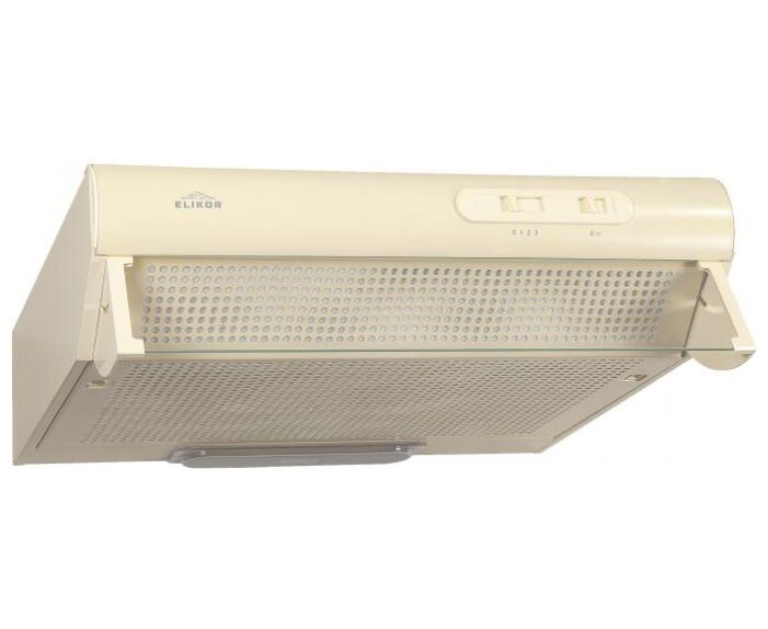 Вытяжка козырьковая Elikor Davoline 50 П-290-П3 Л кремовый управление: ползунковое (1 мотор)