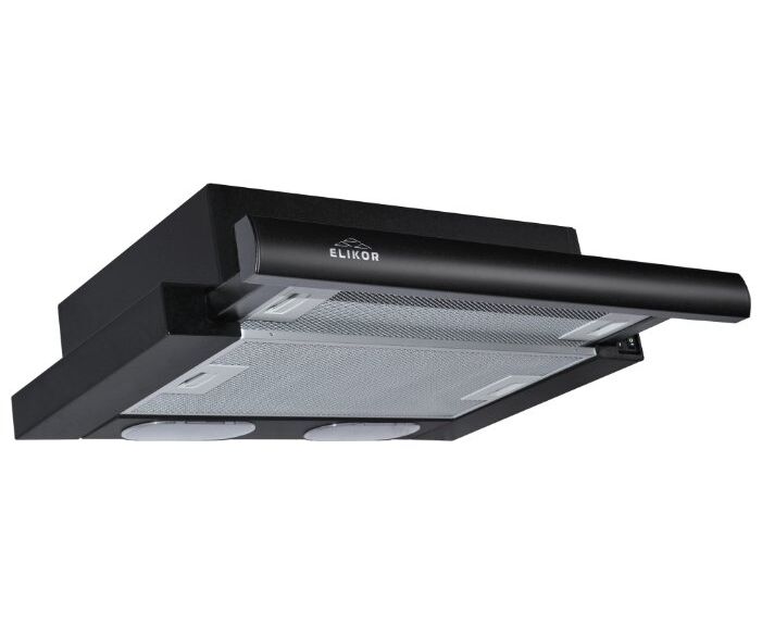 Вытяжка Elikor Интегра 45 П-400-В2 Л черный/черный